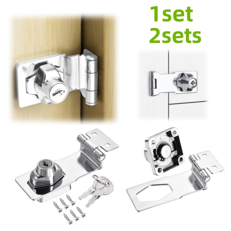 Furniture Hardware Suppliers - 1/2 セットのノブスタイル家具安全ロック、キャビネット、引き出しロック、キーとネジ付きハードウェアアクセサリーに適しています。