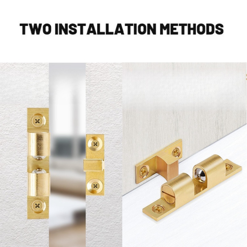 3/6 個キャビネットクローゼットドアボールキャッチ、真鍮ダ - Furniture Hardware Suppliers のレビューと価格