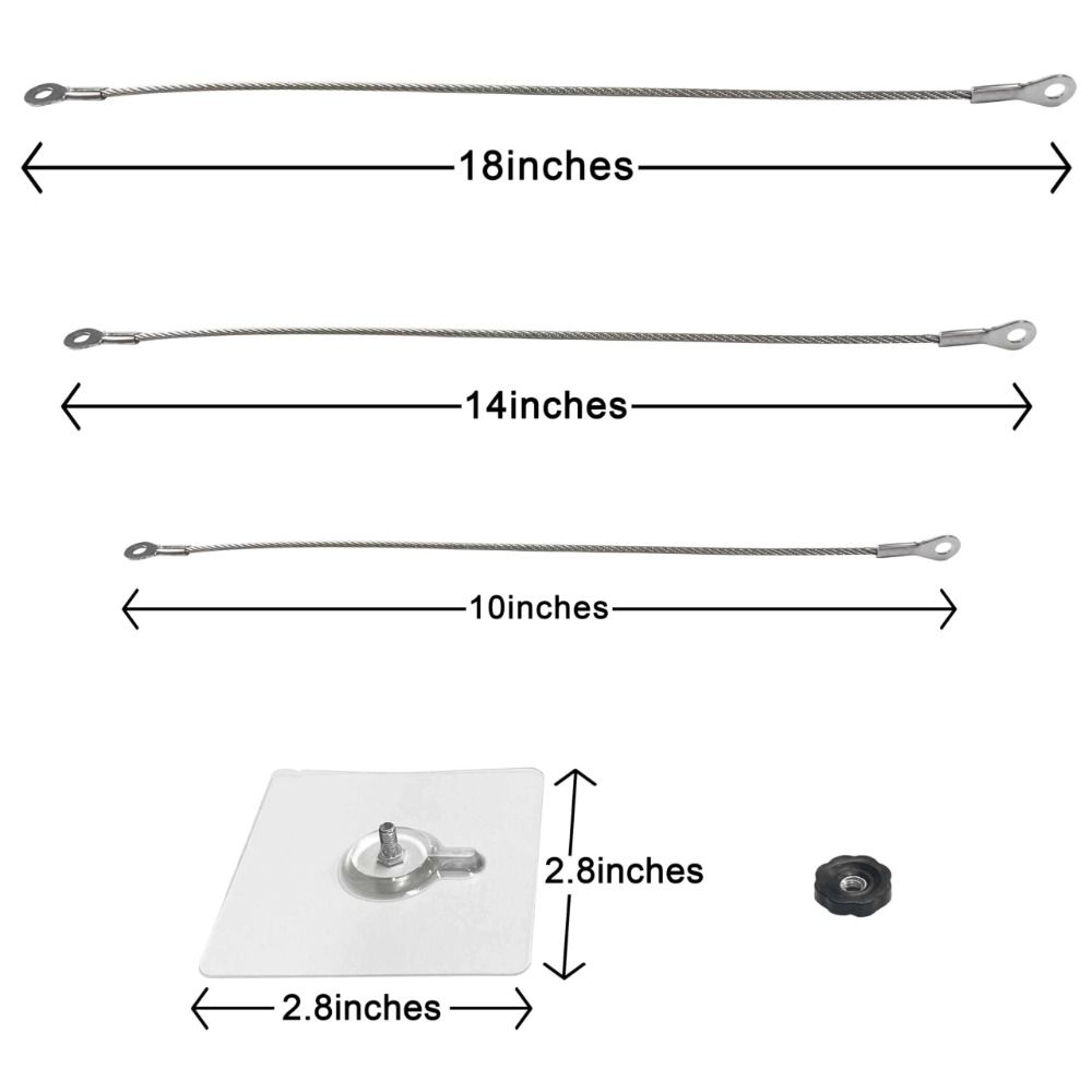 6パック転倒防止家具ストラップステンレス鋼粘着式家具アンカー - Furniture Hardware Suppliers のレビューと価格