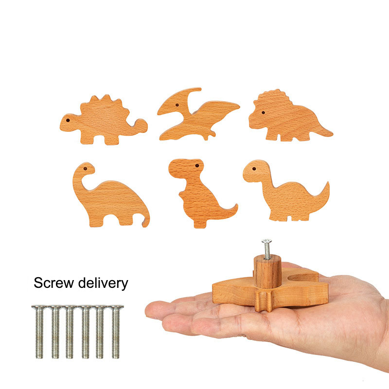 キャビネットドアハンドル子供部屋クリエイティブかわいい恐竜ユ - Furniture Hardware Suppliers のレビューと価格