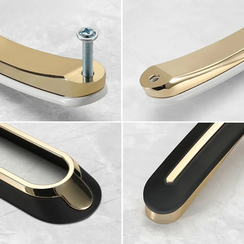 モダンなシンプル亜鉛合金製キャビネット引き出しハンドル、軽量 - Furniture And Hardware のレビューと価格